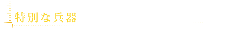 特別な兵器を入手できるメダル